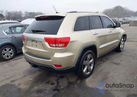 2011 Jeep Grand Cherokee Overland из США, поврежденный, VIN 1J4RR6GG5BC632829